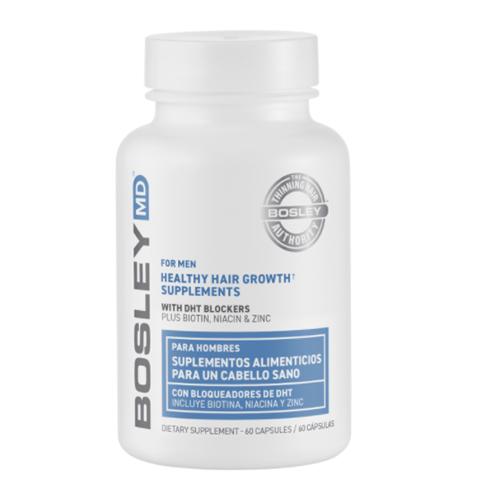 Bosley's Miracle Hair Growth Supplement for Men - 60 Capsules