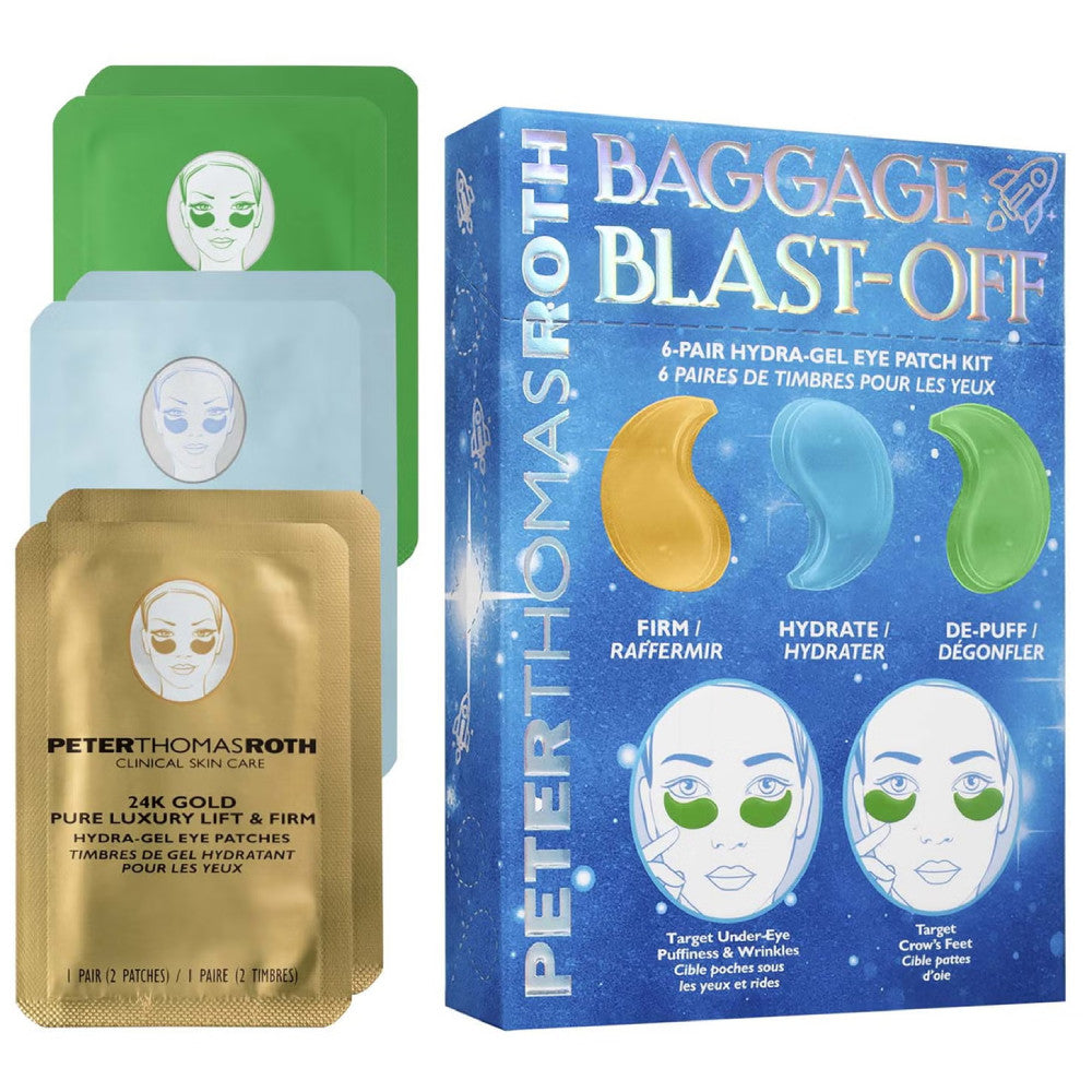 Peter Thomas Roth's Ultimate Hydra-Gel Eye Patch Kit: Blast Away Eye Baggage!