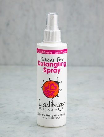 Ladibugs Invigorating Mint Hair Detangling Spray - 8 oz