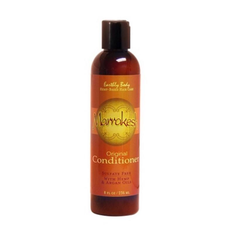 Earthly Body Marrakesh Original 8 OZ Hemp & Argan Oil Conditioner: Revitalize Your Hair!