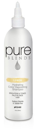 Pure Blends Lemon Magic Color Depositing Shampoo - 8.5 oz