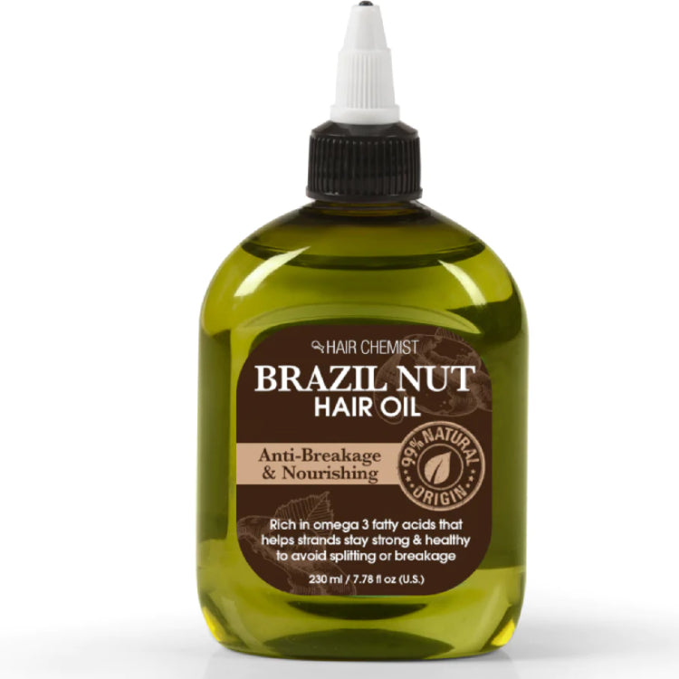 Difeel Premium Brazil Nut Natural Hair Oil - 7.78 oz