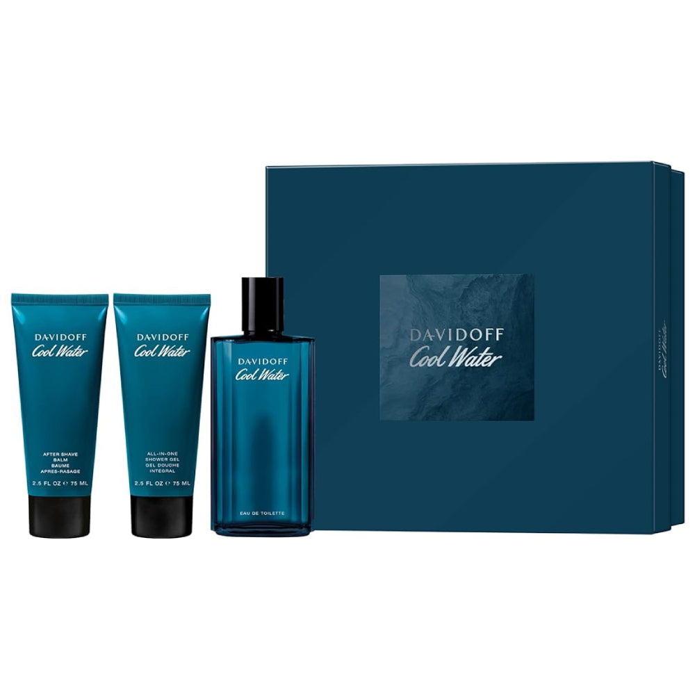 Davidoff Cool Water Men's Luxury 3-Piece Gift Set