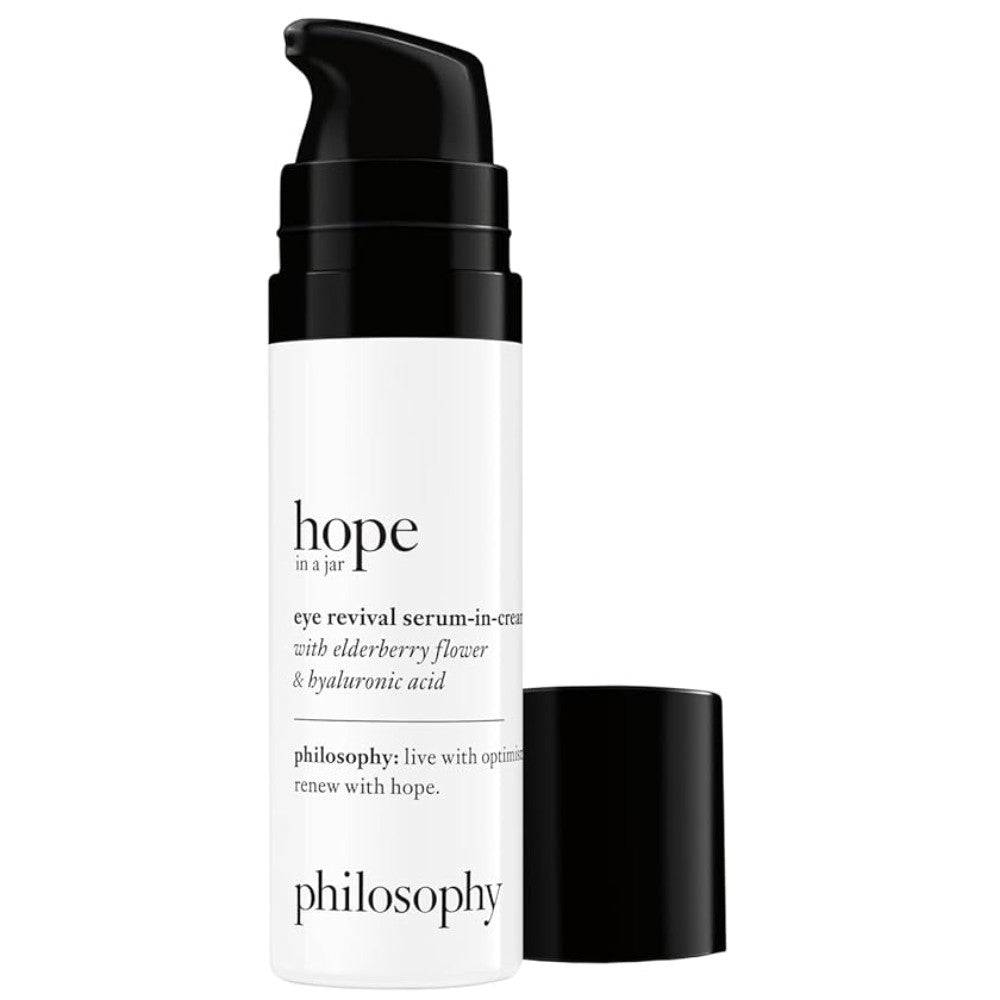 Philosophy's Miracle: Hope In A Jar Eye Revival Serum with Elderberry Flower and Hyaluronic Acid