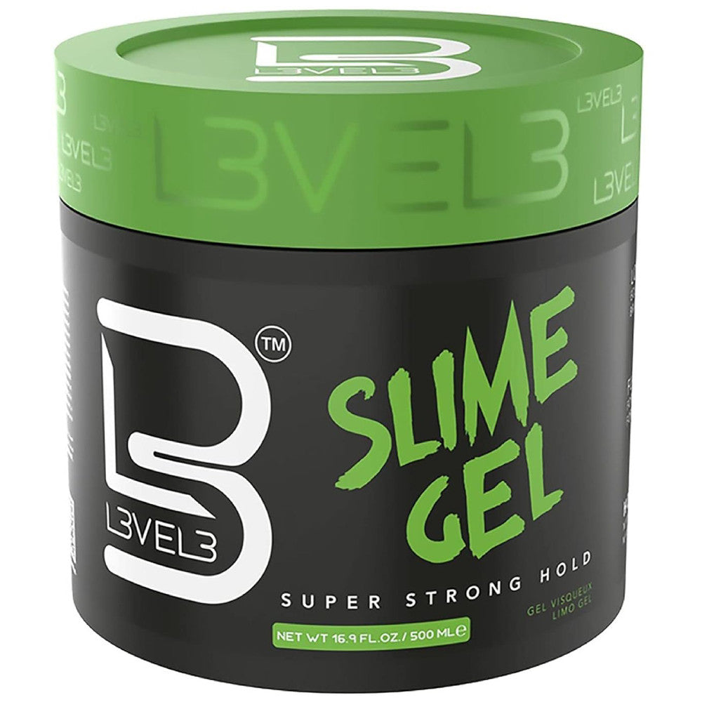 L3VEL3 Slime Hair Gel: Super Strong Hold, 500ml