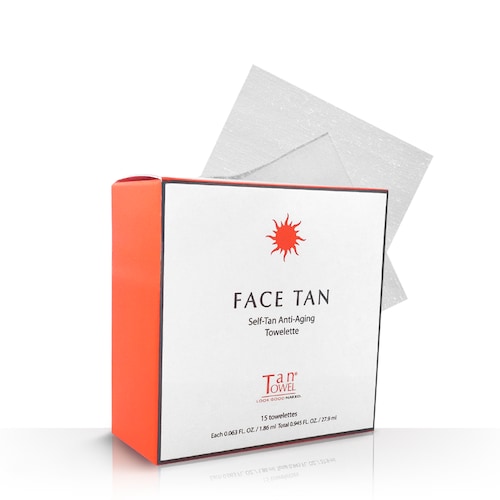 Tan Towel Face-Tan Towelette 15-Pack: Your Secret to a Gorgeous Tan!