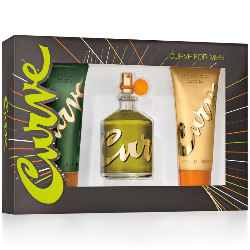 Liz Claiborne Curve Men's 3-Piece Fragrance Set