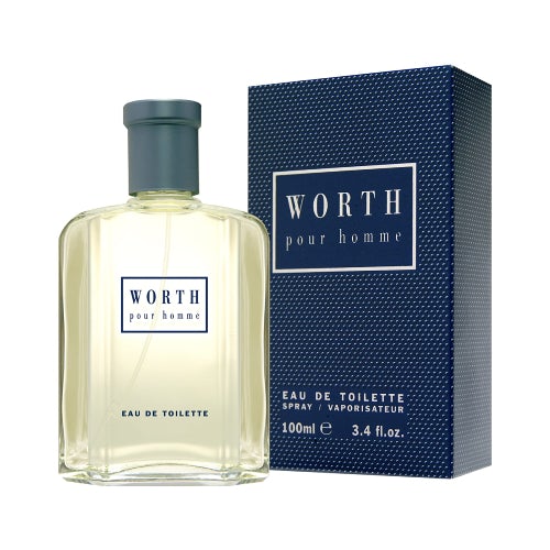 Worth Pour Homme: Exquisite Men's Eau De Toilette Spray - 3.4 oz