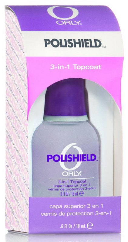 ORLY POLISHIELD ALL-IN-ONE TOPCOAT - 0.6 OZ. FOR STUNNING NAILS