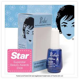 Poshe Nail Strengthening Basecoat 2 Oz Refill - Transform Your Nails!