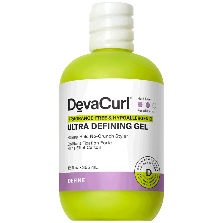 Devacurl Fragrance-Free Ultra Defining Gel - 12 oz