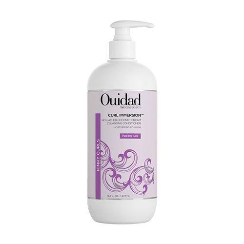 Ouidad Curl Immersion: No-Lather Coconut Cream Cleansing Conditioner - The Ultimate Hydration for Kinky Curls