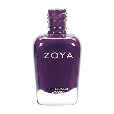 Zoya Focus Collection Nail Polish #803 Lidia - A Stunning Eggplant Shade