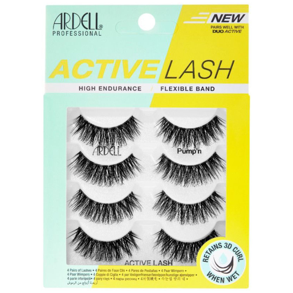 Ardell Active Pump'n 4-Pack: Unleash Your Lash Power!