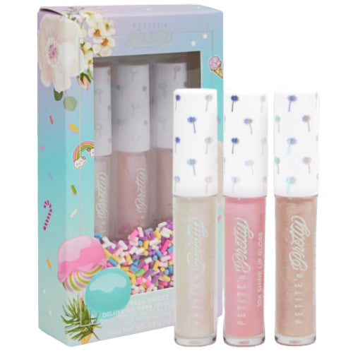 Petite N Pretty 10K Shine Lip Gloss Trio - Deluxe Sweet Talk