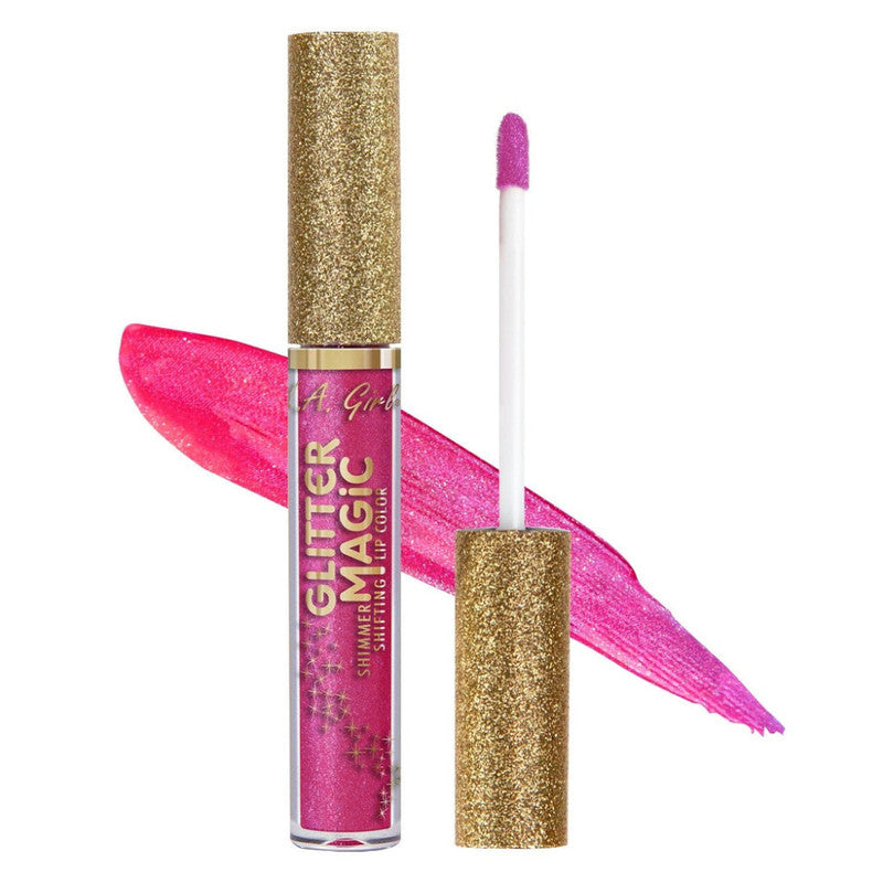 LA Girl Magical Glitter Lip Color: Sparkle Transformation