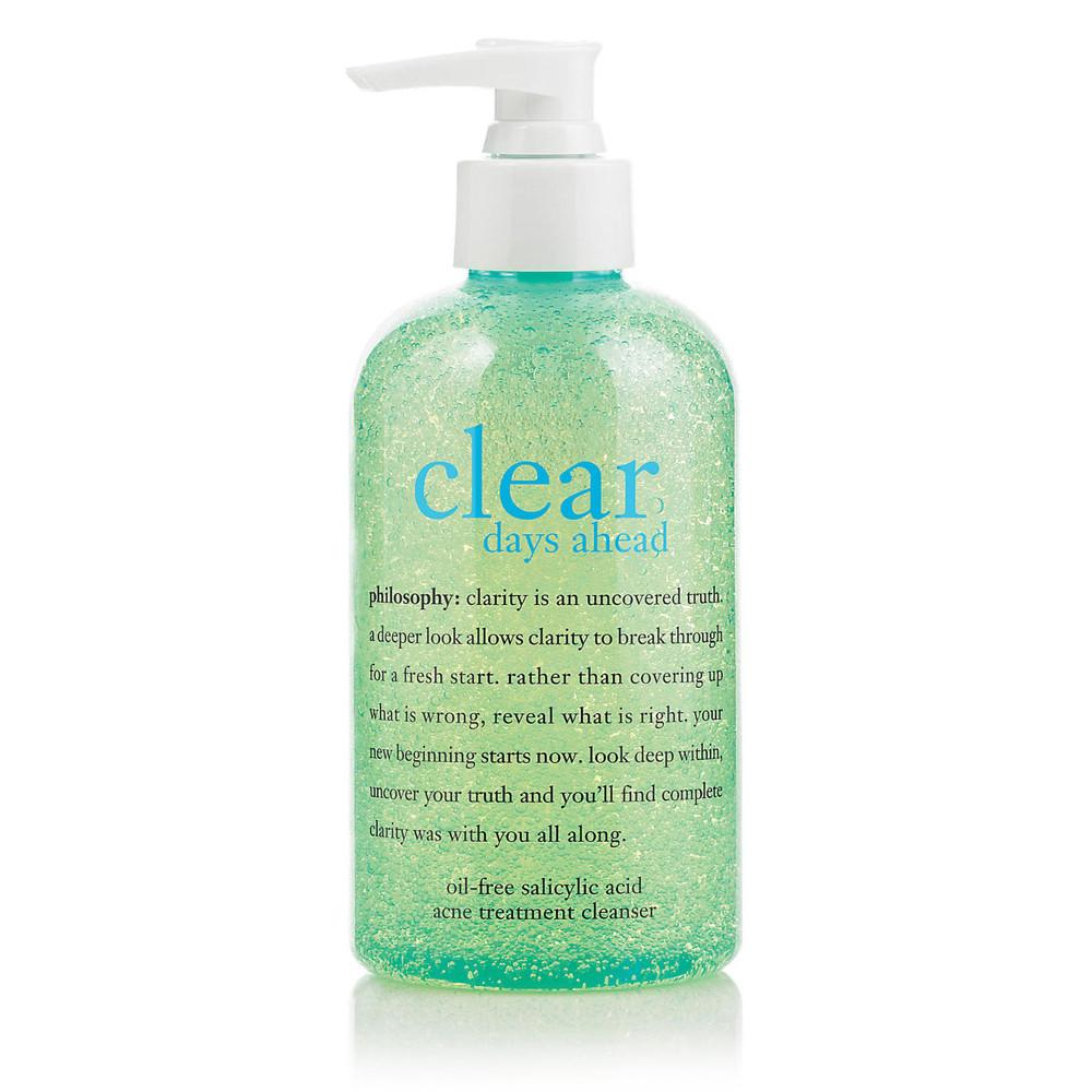 Philosophy Clear Days Ahead: Your Ultimate Oil-Free Salicylic Acid Acne Treatment Cleanser (8.0 oz)