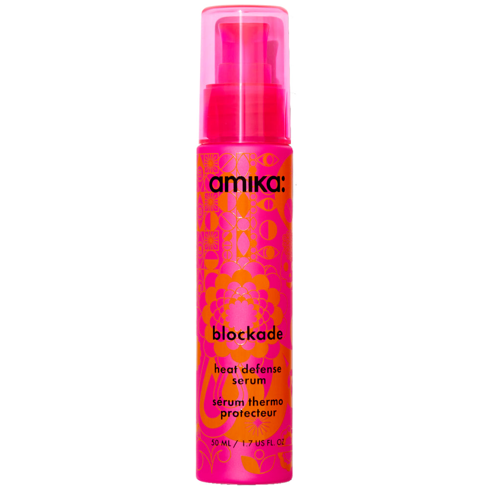 Amika Blockade Heat Defense Serum - 1.7 oz: Your Hair's Heat Shield!