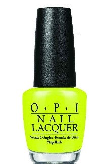 OPI N33 Life Gave Me Lemons - Irresistible 2014 Neon Nail Polish