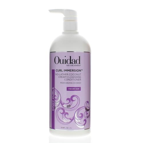 Ouidad Curl Immersion: No-Lather Coconut Cream Cleansing Conditioner - The Ultimate Hydration for Kinky Curls