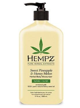 HEMPZ Sweet Pineapple & Honey Melon Luxury Herbal Body Moisturizer - 17 oz