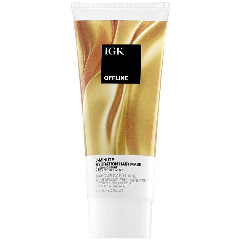 IGK Offline 6.7 oz Hydrating Hair Mask: Revitalize Your Locks!
