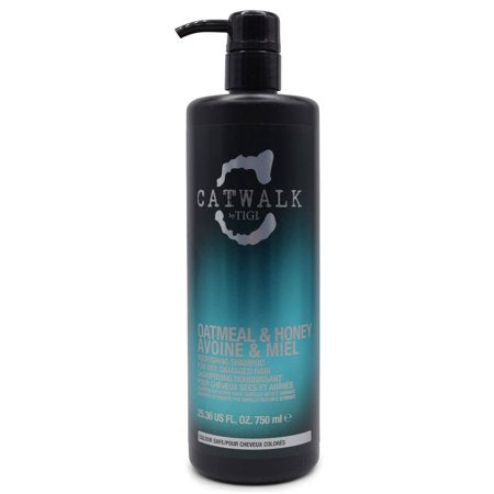 Tigi Catwalk Oatmeal Honey Shampoo - 25.36 Oz for Luscious Hair