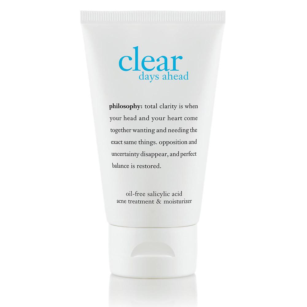Philosophy Clear Days Ahead: The Ultimate Oil-Free Acne Treatment & Moisturizer - 2.0 oz