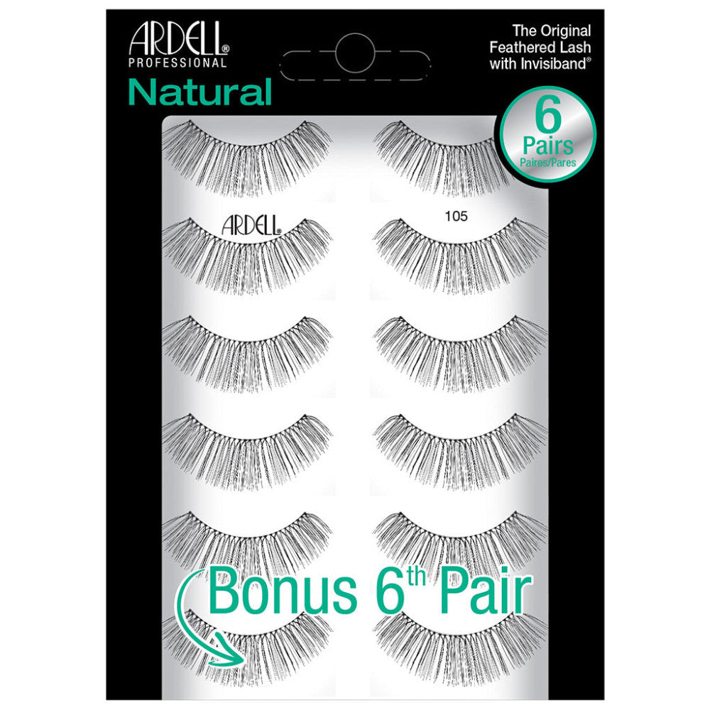 Ardell Natural #105 6-Pack: Your Dream False Lashes!