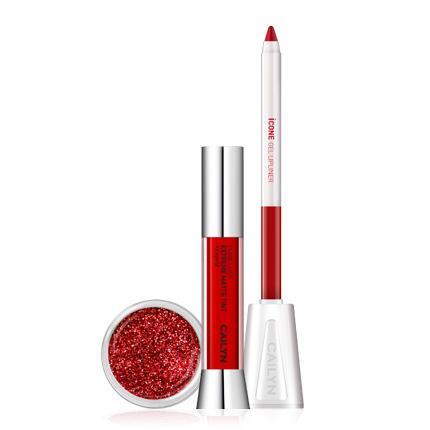 Cailyn Cosmetics Stunning Matte To Glitter Lip Trio - Transform Your Look Now!