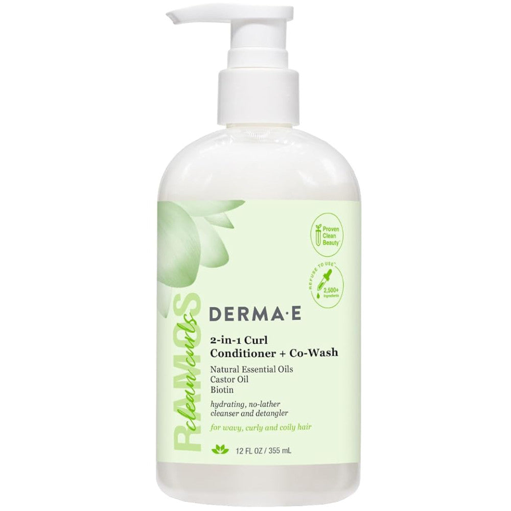 Derma E's Magic 2-in-1 Curl Conditioner & Co-Wash - 12 oz