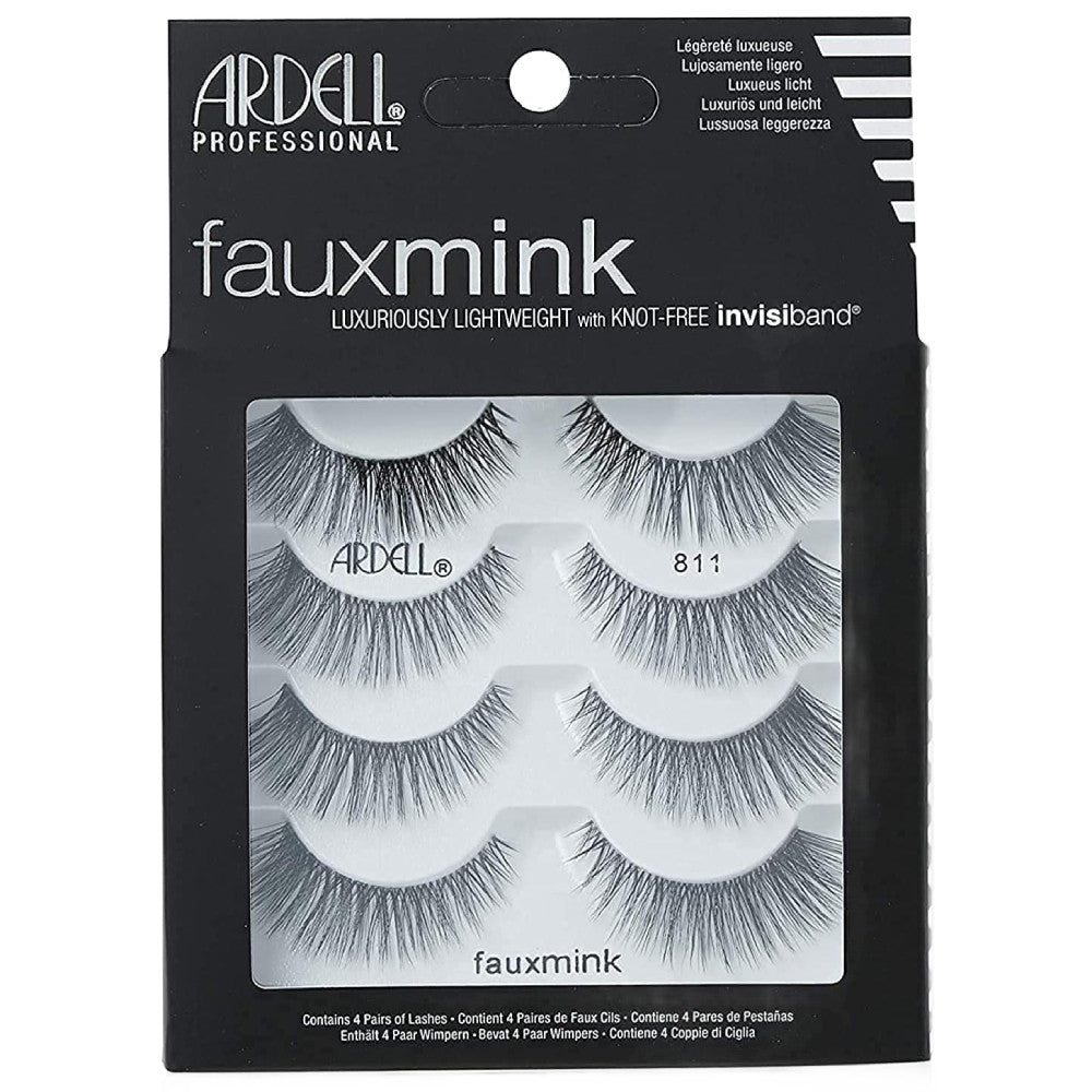 Ardell Faux Mink #811 4-Pack - Glam Up Your Look!