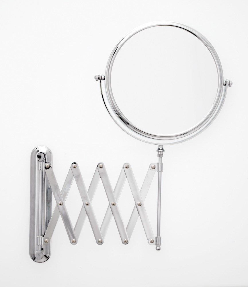 Danielle 6X Chrome Extension Mirror - Achieve a 5 - Star Hotel Look!