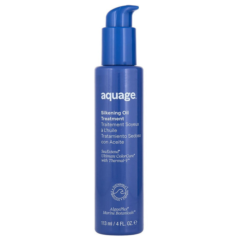 Aquage Sea Extend Silkening Oil Treatment - 4 oz. Transform Your Hair Now!