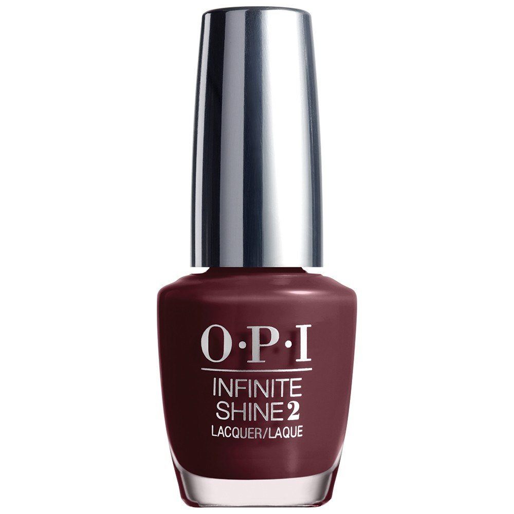 OPI Infinite Shine L54: Irresistible Burgundy Nail Polish