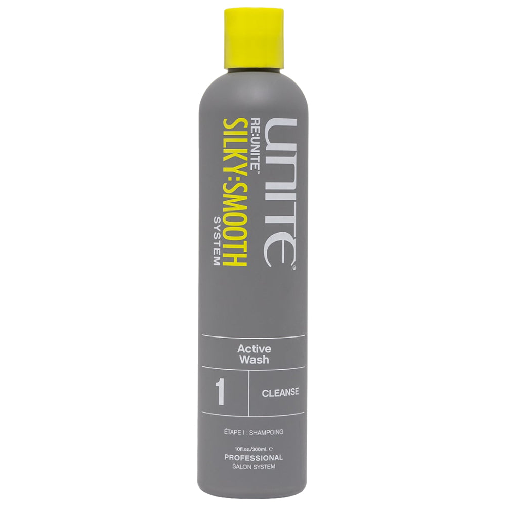Unite Silky Smooth Active Wash - 10 oz: Transform Your Frizzy Hair!