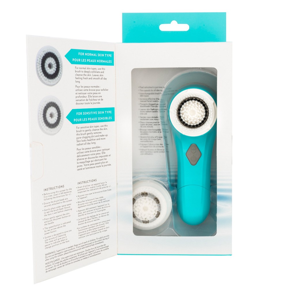 Danielle's Radiant Teal Facial Cleansing System - Transform Your Skin!