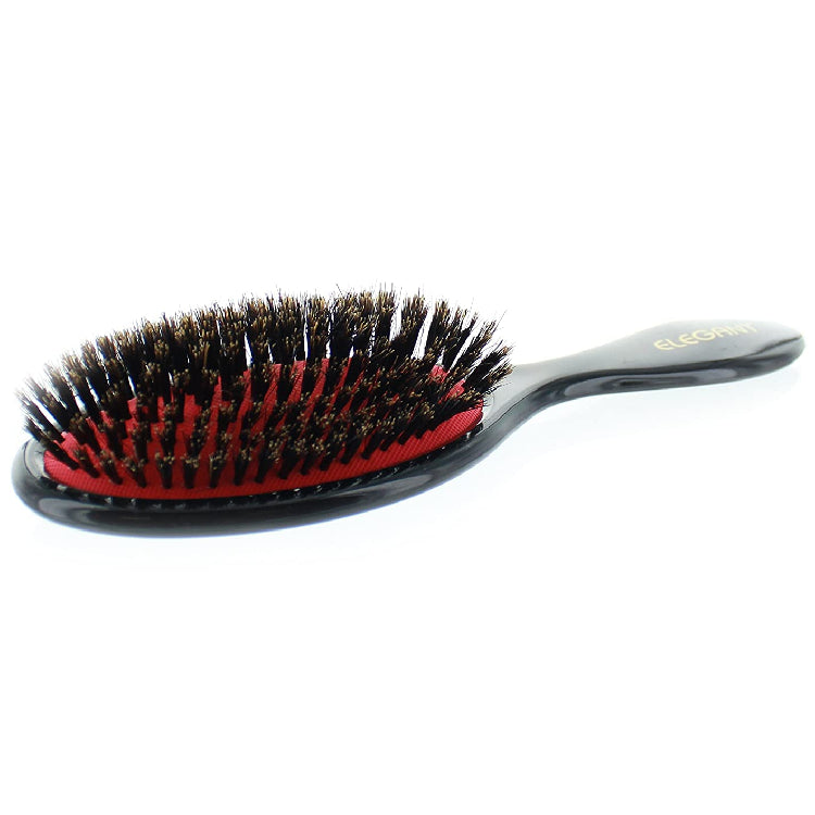 Luxurious Elegant Brush #917 - 100% Boar Oval Cushion for Stunning Hair