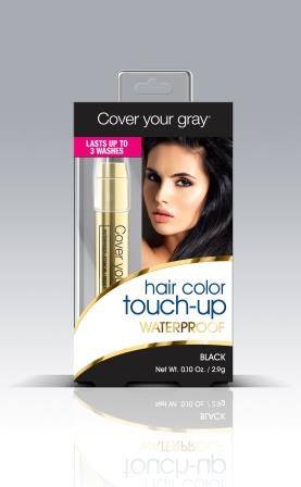 Irene Gari Gray Hair Cover - Waterproof Touch-Up Pencil in Stunning Black