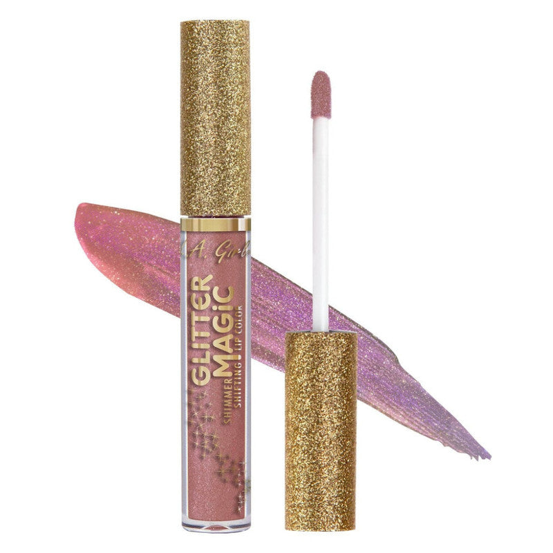 LA Girl Magical Glitter Lip Color: Sparkle Transformation
