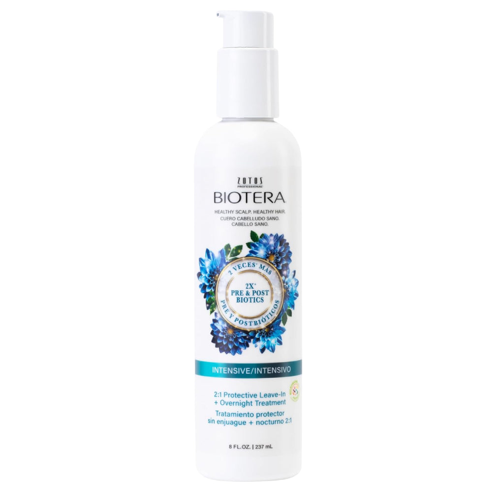 Biotera 8 oz Intensive Overnight Leave-In Treatment: Transform Your Hair!