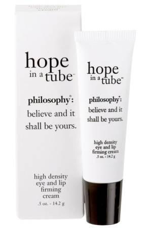 PHILOSOPHY Hope in a Tube: High - Density Eye & Lip Firming Cream (0.5 oz)