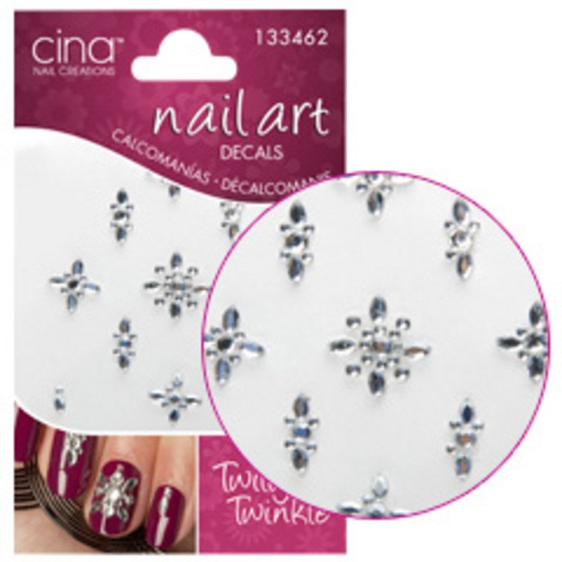 Cina Twilight Twinkles: Sparkling Nail Decals