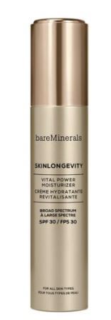 Bare Minerals Skinlongevity Vital Power Moisturizer SPF 30: Your Daily Skin Savior
