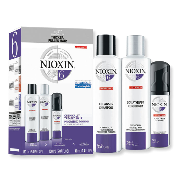 Nioxin System 6 Kit: Transform Your Chemically Treated Hair