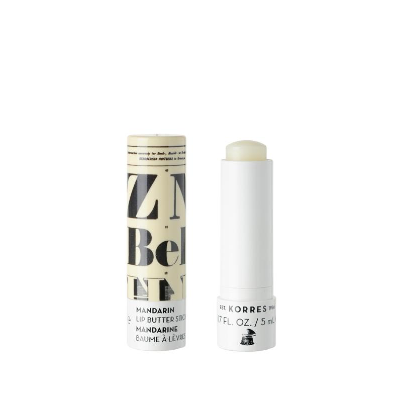 Korres Mandarin Lip Butter Stick - 0.17 oz: A Tasty Treat for Your Lips!