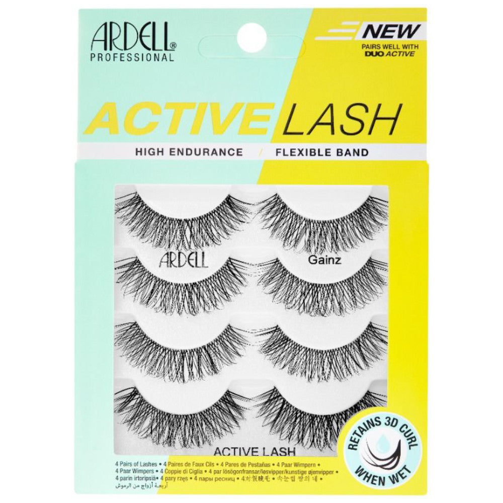 Ardell Active Gainz 4-Pack: Unleash Your Lash Power!