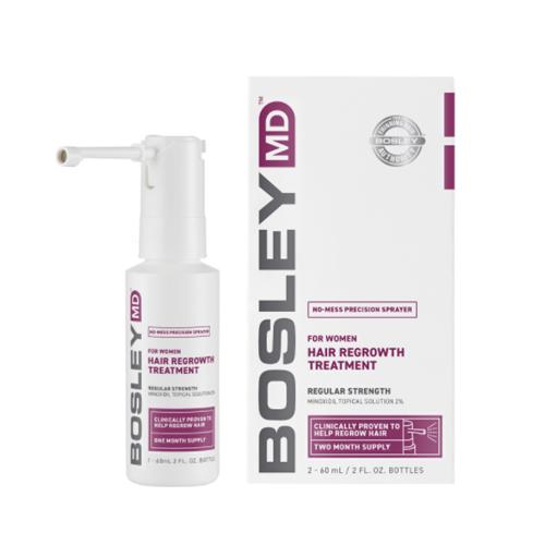 Bosley Women's Hair Regrowth Miracle Spray - 2 x 2 oz
