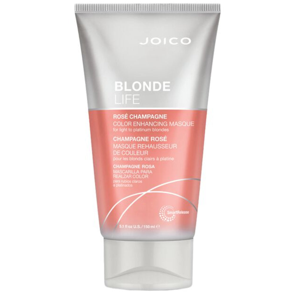 Joico Blonde Life Champagne Rose Color - Enhancing Masque, 5.1 oz