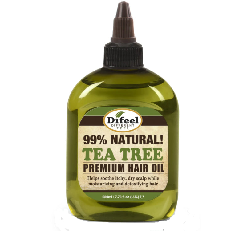 Difeel Premium Natural Tea Tree Hair Oil - 7.78 oz